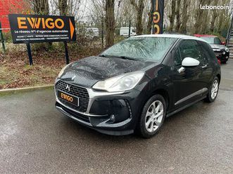 ds automobiles ds 3 1.2 puretech 110ch 60eme 1955 start-stop s&s - bluetooth - radar av/ar - gps - climatisation auto