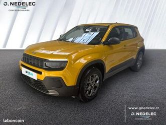 jeep avenger 1.2 turbo t3 110ch mhev longitude bvr6 ehybrid