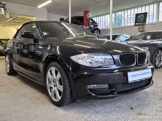 belle - bmw serie 118i bvm6 143 ch e82 cabriolet - pack luxe - cuir cognac chauffants - régulateur - garantie 6 mois - livraison possible