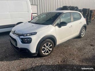 citroën c3 1.5 bhdi 100ch 2 places moteur hs