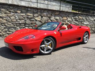 ferrari 360 modena spider - boite mécanique - 2003 - distribution récente