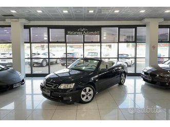 saab 9-3 cabrio 1.8t 150cv vectoredition finanziab