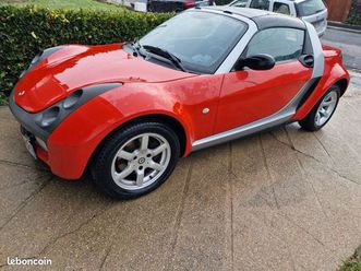 smart roadster cabriolet rouge