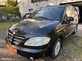 ssangyong rodius 2.7 xdi 4x4 164 ch – boîte automatique – 7 places
