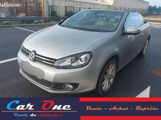 volkswagen golf cabriolet 1.6 tdi 105 carat