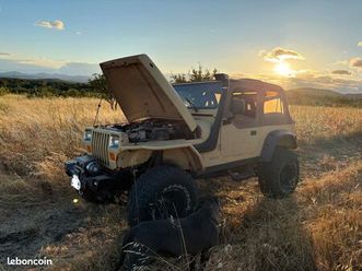 jeep wrangler yj, v6, préparée off-road