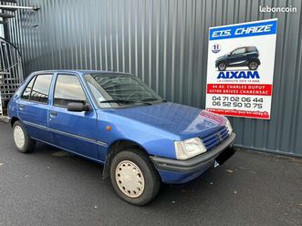 peugeot 205 diesel directrion assistee chez ets chaize