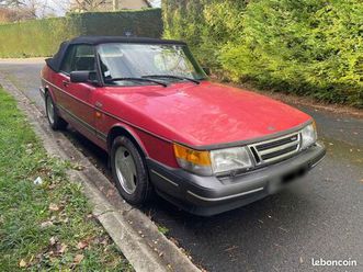 saab 900 turbo 16 cabriolet, bel état