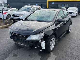 seat ibiza 1.6l tdi 90 choc avant en l etat