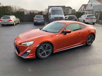 toyota gt86 2.0i boxer 200ch - 1ère main - carnet d'entretien - bvm - clim - 190000km