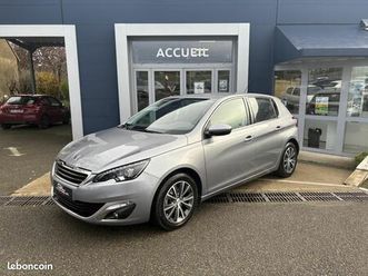 peugeot 308 1.2l 130 cv allure bvm 6 - entretient complet camera radar avant et arriere feux led