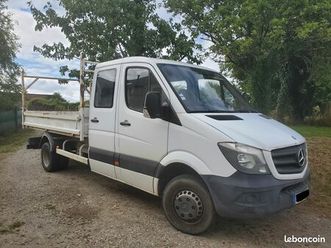 camion benne sprinter mercedes 7 places