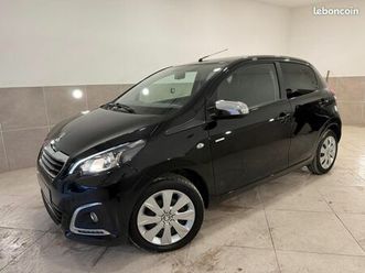 peugeot 108 1.0 vti 72cv style 5 portes 60000kms moteur toyota