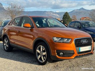 audi q3 2.0l tdi 140cv ambition 2eme main garantie 6mois