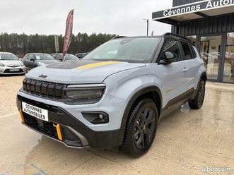 jeep avenger 1.2 turbo t3 145ch mhev the north face bvr6 4xe