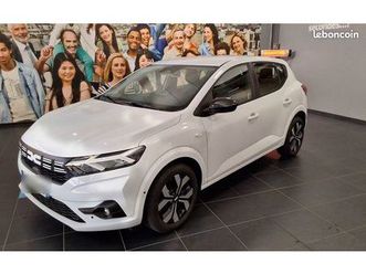 dacia sandero journey tce 90 auto (collaborateur retraité renault) full option boîte automatique