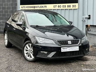 seat leon style / 1.6 tdi 115 ch / gps / entretiens à jours