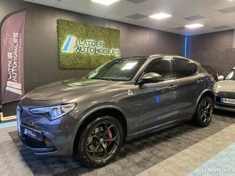 alfa romeo stelvio 2.9 v6 - quadrifoglio q4 - 510cv - boite auto - garantie 12 mois