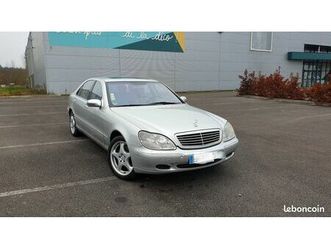 mercedes classe s500l w220 v8 5.0l 306cv - 241000km - softclose - bose - jantes 18