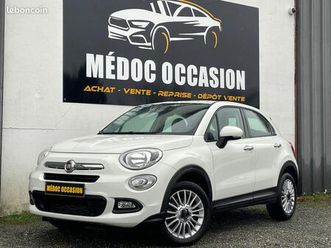 fiat 500 x 1.4 multiair 140 cv city cross historique complet sièges chauffant/radar/gps/carplay