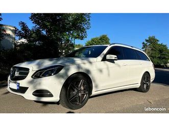 mercedes classe e 400 break – v6 biturbo – 333 ch – 7g-tronic plus – 83 000 km