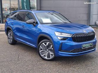 skoda kodiaq 1.5 tsi 204 ch phev dsg6 5pl sportline