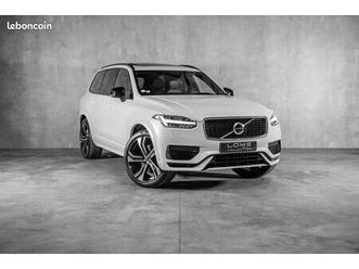 volvo xc90 r-design 390 ch - caméra 360 - toit panoramique - bower & wilkins - affichage tête haute- attelage - carnet & suivi complet