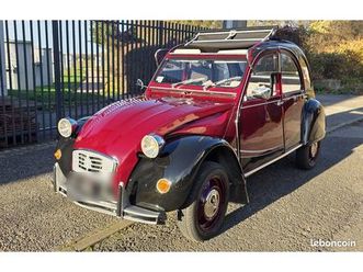 citroën 2cv6 finition charleston 1981 excellent état