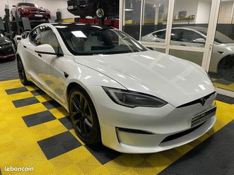 tesla plaid model s 1020cv 100kwh conduit autonome origine france