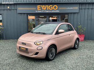 fiat 500e electric 118ch 42kwh icone 1er main / entretien fiat / apple carplay