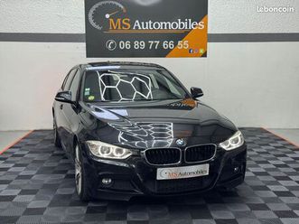 bmw serie 3 f30 325d 218ch pack m sport full garantie 12 mois historique complet origine france ??