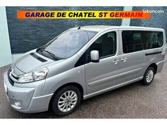 citroën jumpy 2.0 hdi 163 exclusive l2h1 8 places bva - carnet d entretien citroen complet - 2 portes latérales coulissantes - sièges chauffants - gps - bluetoo