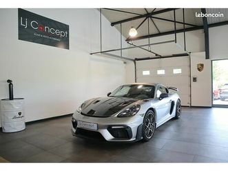 porsche cayman 4.0 gt4 rs 500 ch pdk - 1°main - origine france - malus aquité - neuve - 233 km - garantie constructeur 12.2026 - pack weissach - pack clubsport 