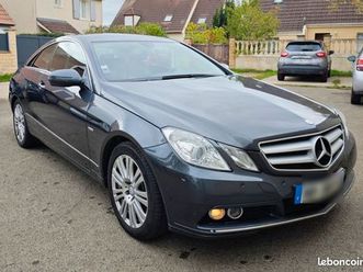 mercedes classe e 350 cdi coupé v6 – boîte auto – cuir – très bon état