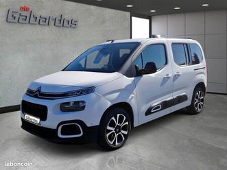 citroen berlingo hdi 130 ch shine + affichage tete haute