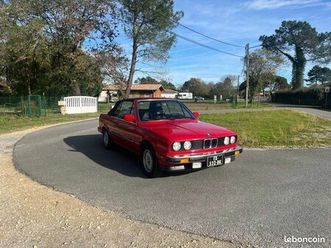 bmw e30 325i cabriolet restaurée d’origine