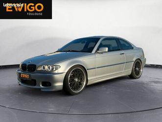 bmw série 3 coupe 3.0 330 ci (330ci) (e46) 230cv preference luxe boite smg - carplay - toit ouvrant