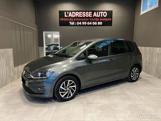 volkswagen golf sportvan 1.4 tsi multifuel 125cv sound 2017 1ère main