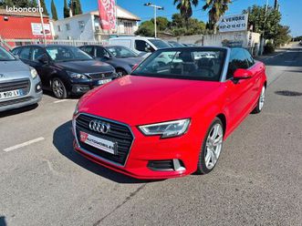audi a3 cabriolet s-line 2.0 tdi 150 cv 16v s-tronic 6 boîte automatique 14990euros