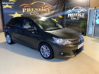 citroen c4 1.6 e-hdi 112 cv boite 6 vitesse fap millenium