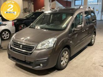 peugeot partner tepee allure 1,6 blue hdi 120ch - v.neuf 22.050e - gtie 12+ - satisfait/remboursée pendant 15j - attache remorque - toit panoramique - boite 6 v