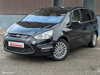 ford s-max 2.0 tdci 163ch fap titanium 7 places /gps/toit panoramique / bluetooth/ct ok/garantie 12 mois