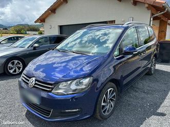 sharan 2.0 tdi 150 ch bluemotion carat - 7 places, 2017, boîte automatique dsg