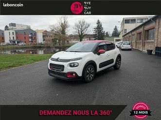 citroen c3 1.2 puretech 12v - 110 s&s - bv eat6 shine