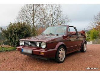rare vw golf cabriolet etienne aigner parfait état ct ok