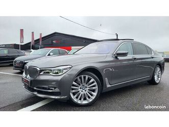 bmw serie 7 760lia xdrive v12 610ch exclusive / 101200km / francaise / suivi bmw / cam360 to roues art direectrices soft closef