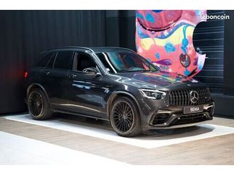 mercedes-benz classe glc 63 amg v8 4.0 476cv 4matic 9g-tronic | malus payé | carplay | caméra 360° | led | à partir de 989/mois