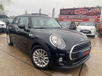 mini cooper iii d 95ch marylebone * 5 portes * gps bluetooth radar toit ouvrant pano jantes alu * crit'air 2 * moteur à chaine * factures d'entretien mini à jou