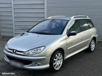 peugeot 206sw quicksilver 1.6i 16v 110 cv / ct ok