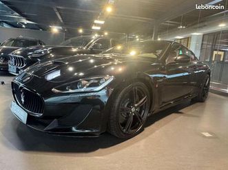 maserati granturismo 4.7 v8 460ch mc stradale | freins céramique • échappement sport • pack luxe • mc edition